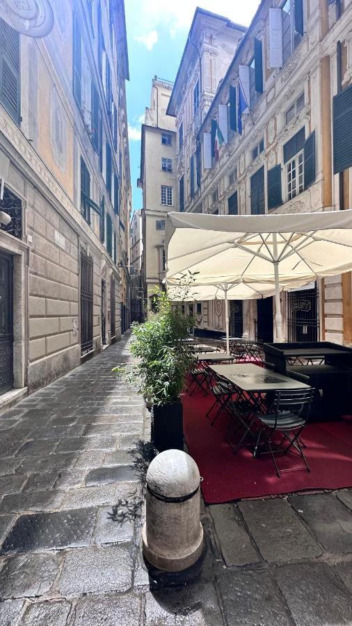 Centro Storico Caruggi 2Min Acquario Pellicceria Superior Loft Palazzo Rolli Apartamento Génova Exterior foto